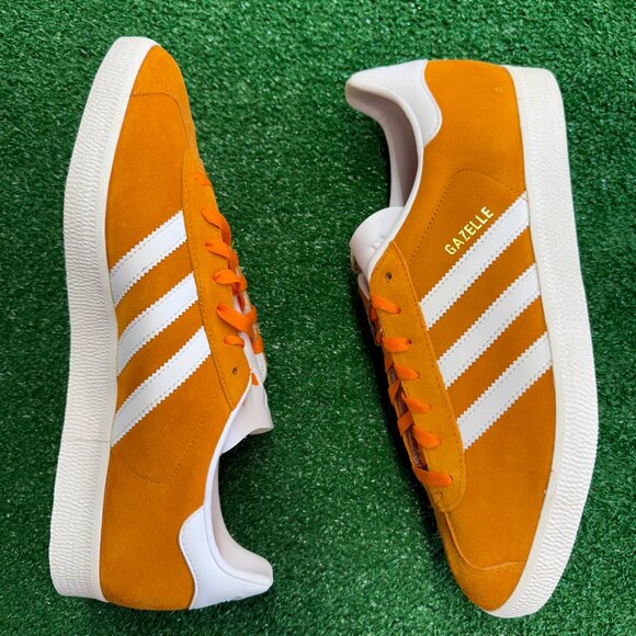 Adidas Gazelle Eqt Low Mens Casual Shoes Orange IG2091 NEW Size 8.5